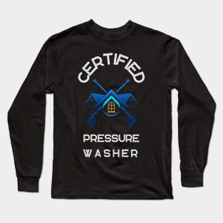 pressure washing Long Sleeve T-Shirt